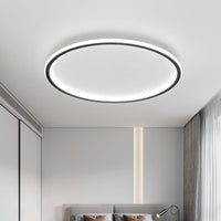 Skandinavisk Loftlampe | Rund LED-ring, Ultratynd