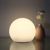 Farveskiftende LED Kuglelampe | Genopladelig Bordlampe