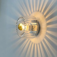 Glas Væglampe | Bauhaus Design