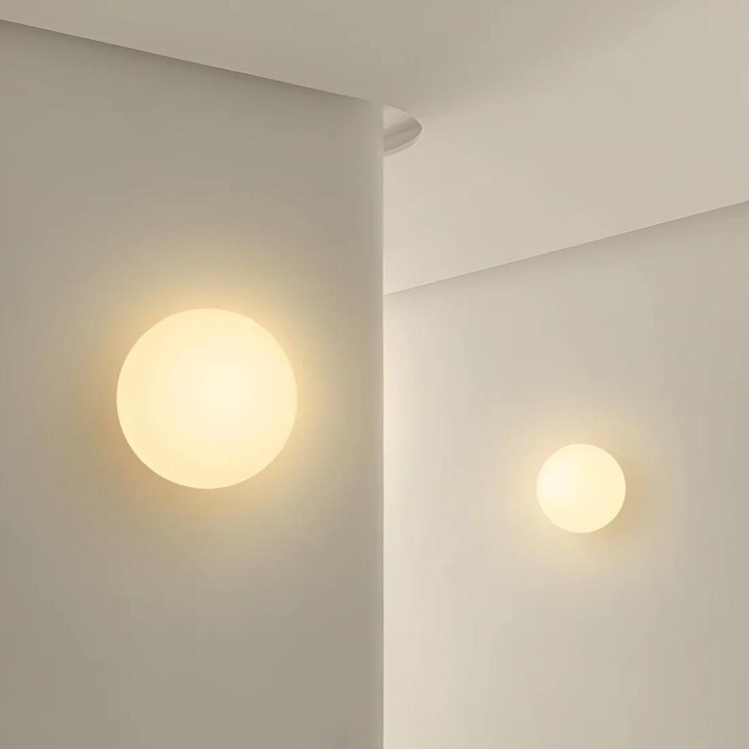 Glasvæglampe | Modern Design