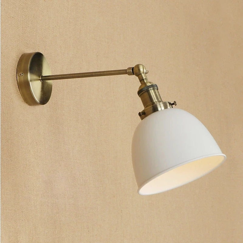 Doma: Aplique de Pared Vintage LED de Metal con Diseño de Domo - Luminaire