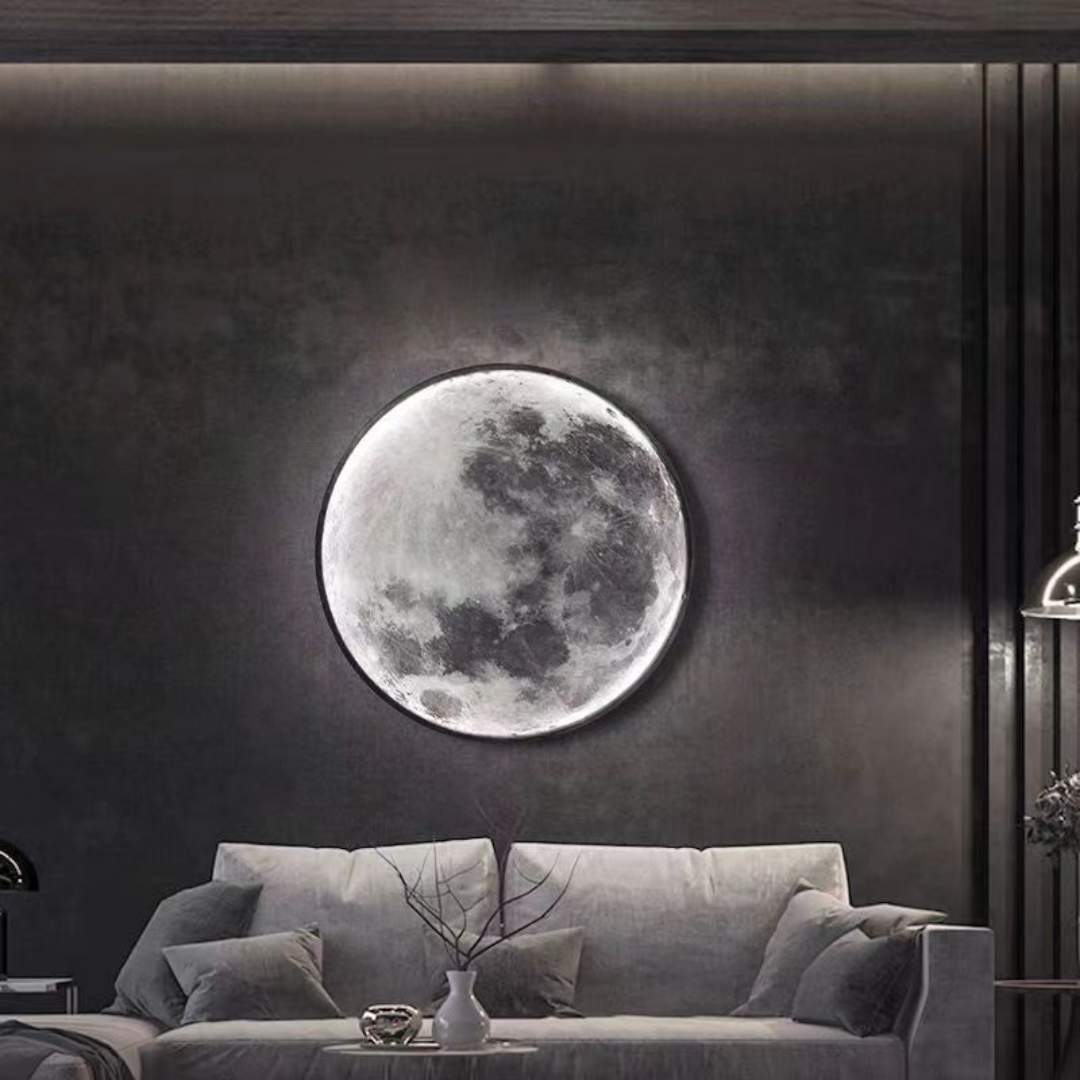Lucéleste – Lámpara de Pared LED Luna y Tierra - Luminaire