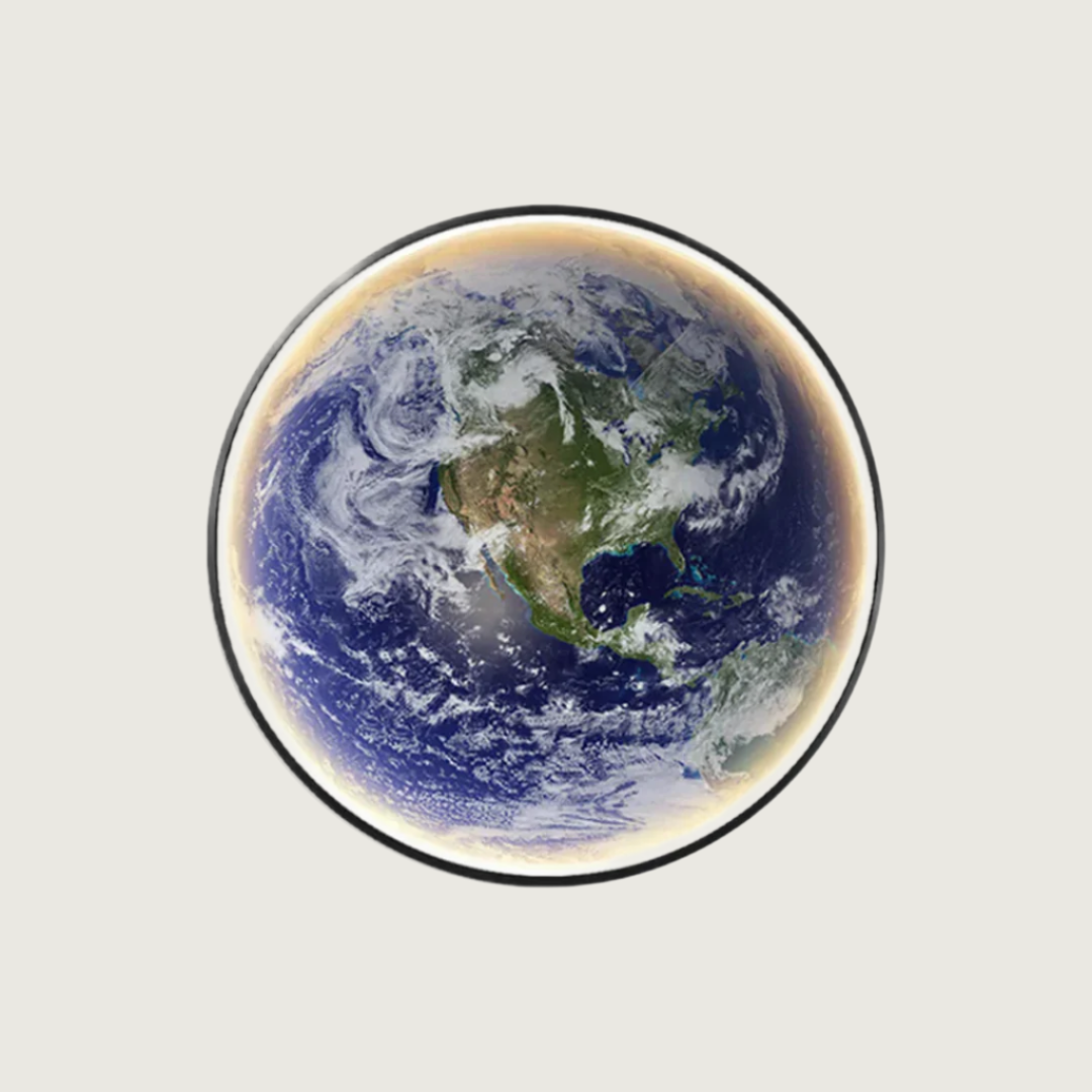 Lucéleste – Lámpara de Pared LED Luna y Tierra - Luminaire