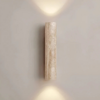 Marmor Wabi Sabi LED Væglampe | Travertin