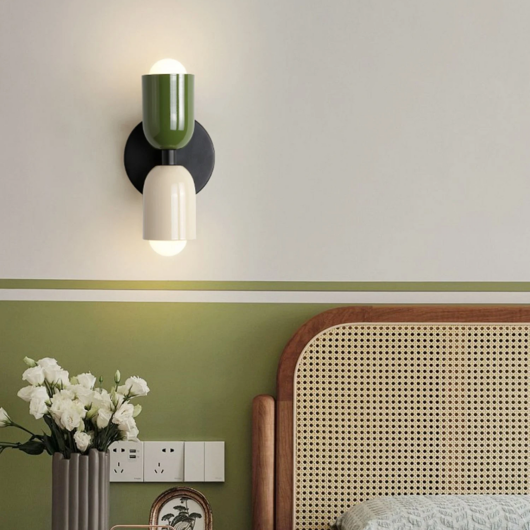 Moderne LED Væglampe | Dobbelt Spot