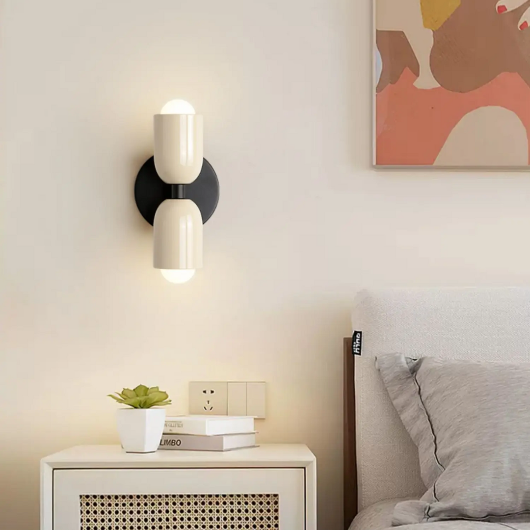 Moderne LED Væglampe | Dobbelt Spot