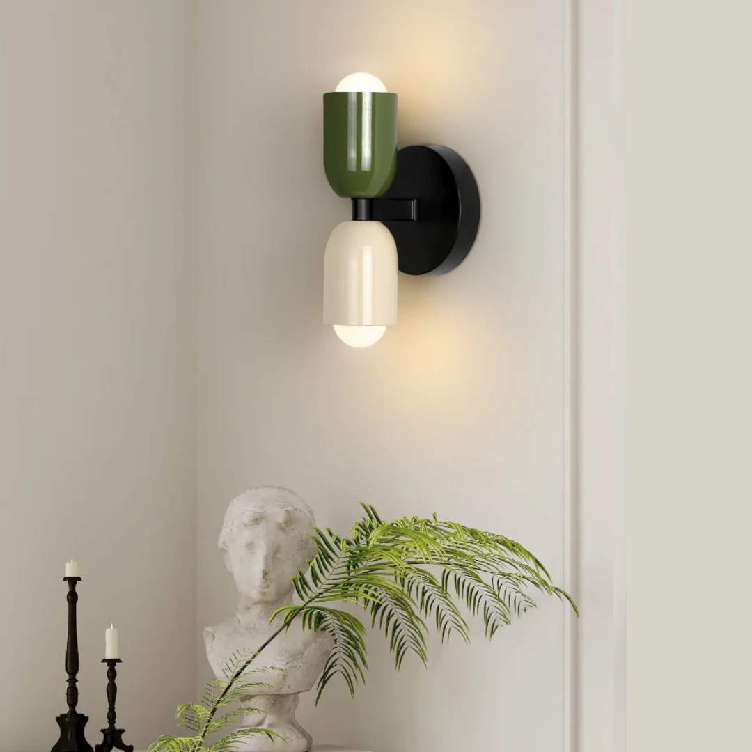 Moderne LED Væglampe | Dobbelt Spot