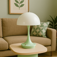 Mushroom Bordlampe | Moderne LED, Bærbar