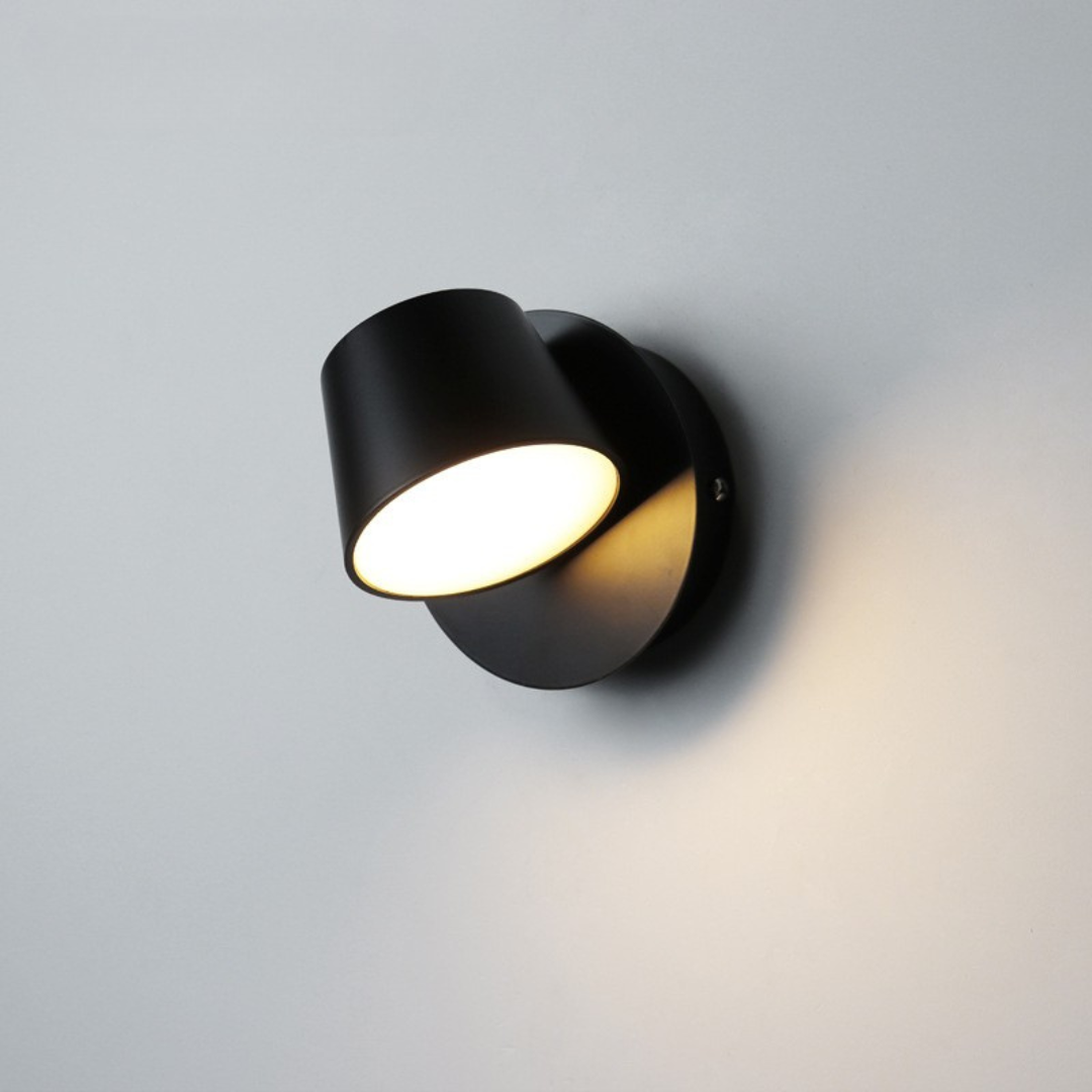 Nordisk Væglampe | Cylindrisk Metal LED Design