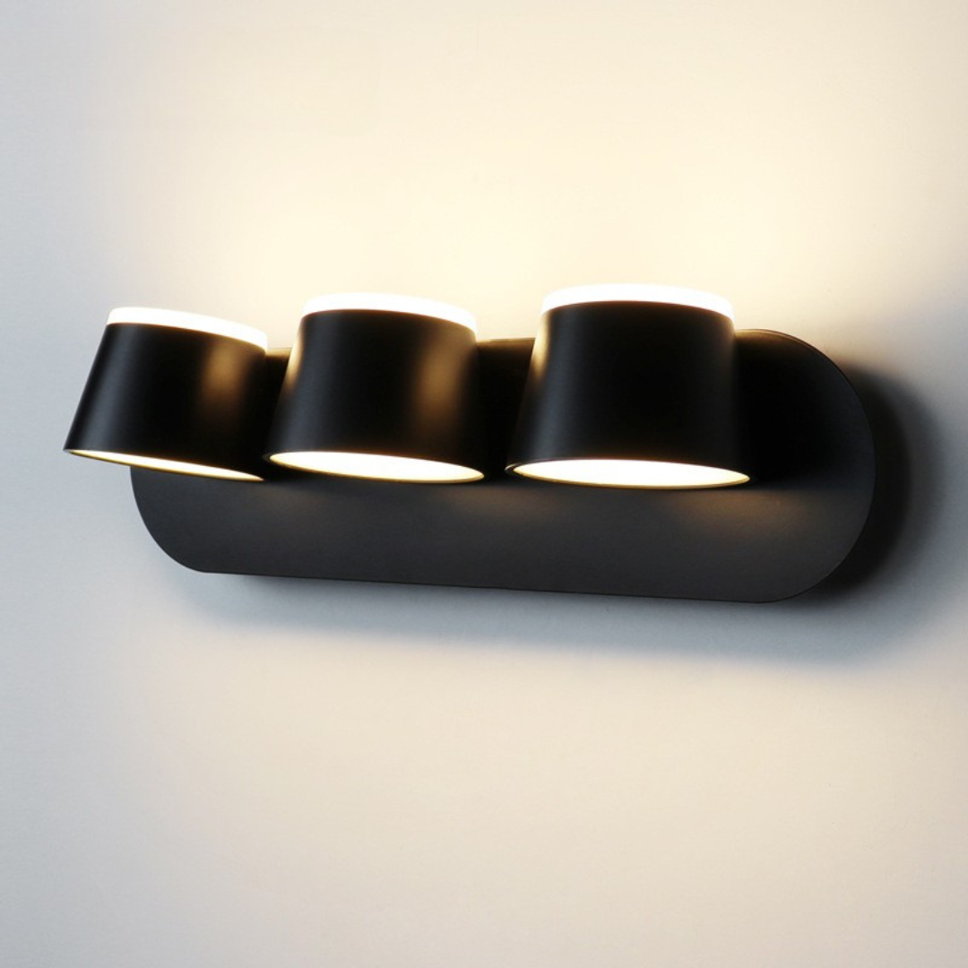 Nordisk Væglampe | Cylindrisk Metal LED Design