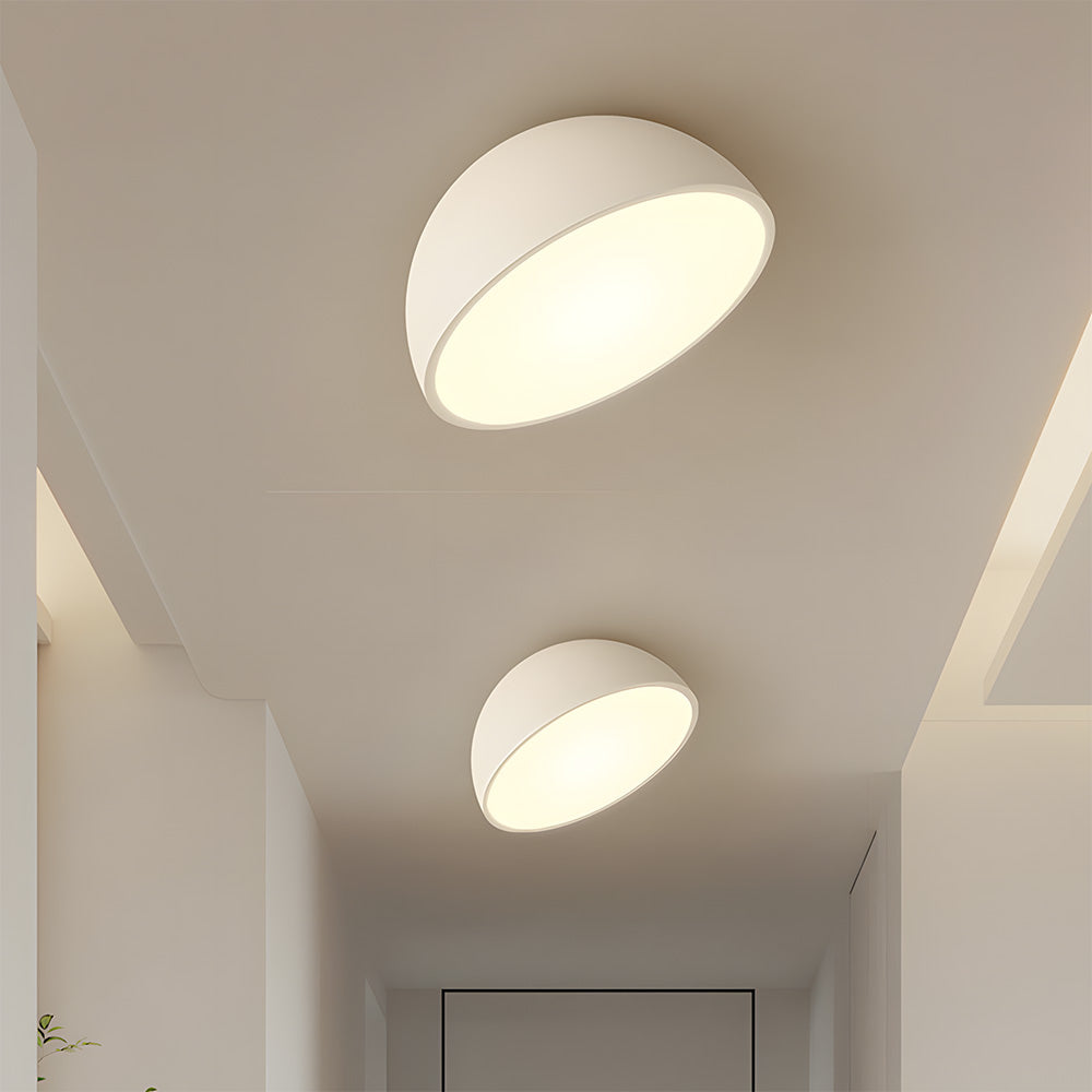 Olyra - Lámpara de Techo LED Redonda de Hierro Moderna para Sala de Estar - Diseño Elegante y Eficiencia Energética - Luminaire
