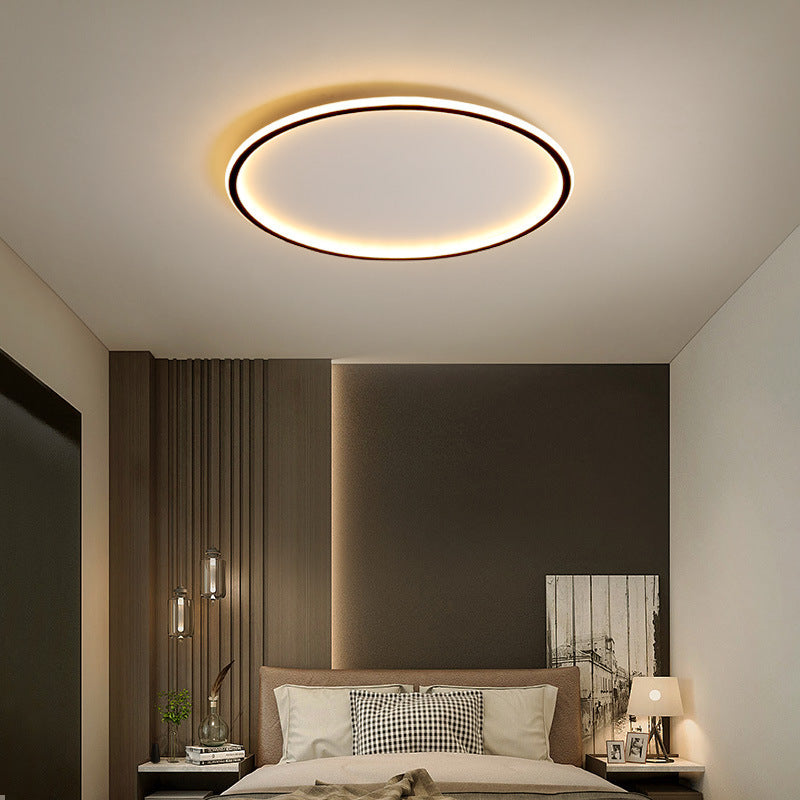 Skandinavisk Loftlampe | Rund LED-ring, Ultratynd