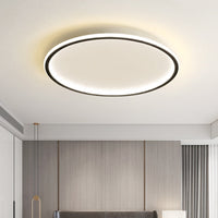 Skandinavisk Loftlampe | Rund LED-ring, Ultratynd