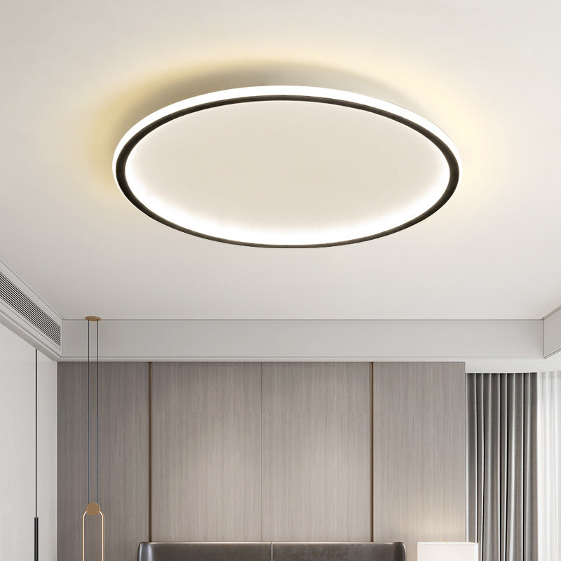 Skandinavisk Loftlampe | Rund LED-ring, Ultratynd