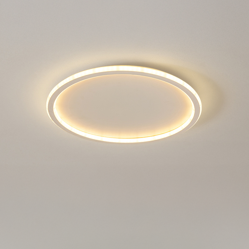 Skandinavisk Loftlampe | Rund LED-ring, Ultratynd