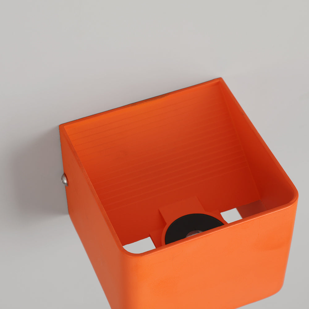 Skandinavisk Væglampe | Kompakt Kvadratisk LED til Indendørs Brug