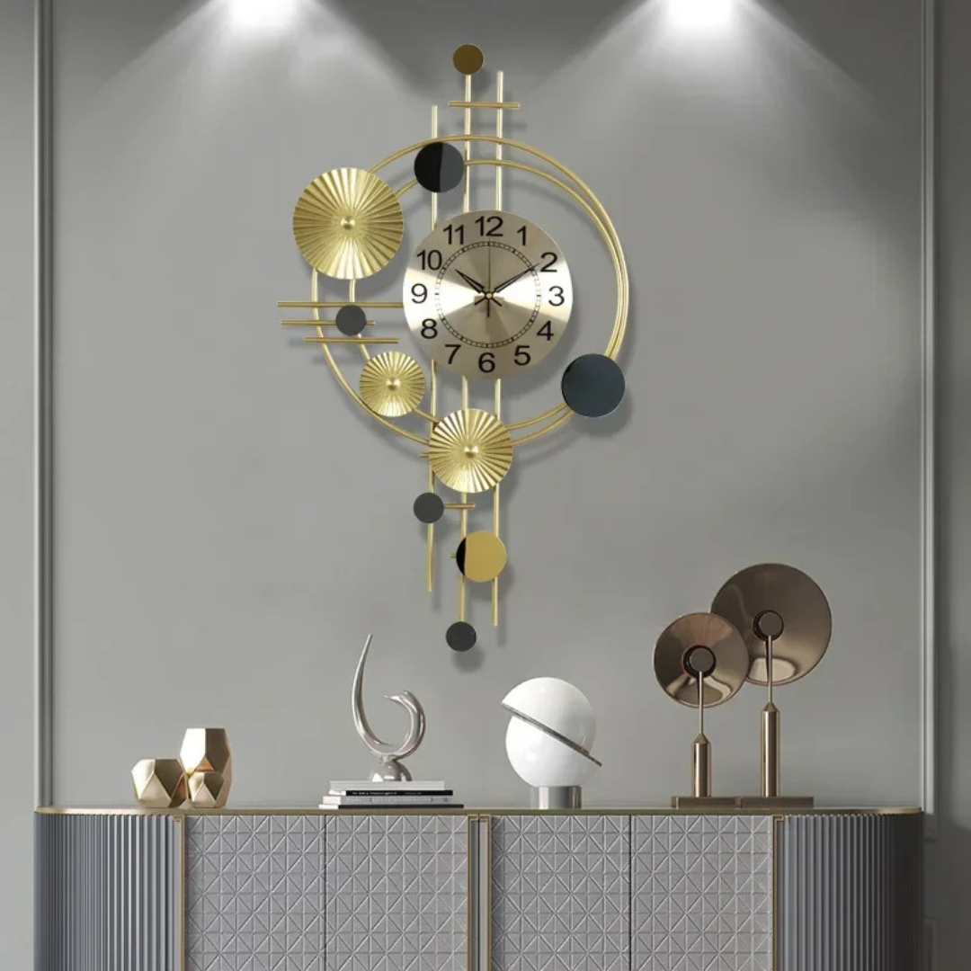 Vora - Unieke Grote Wandklok - Luminaire