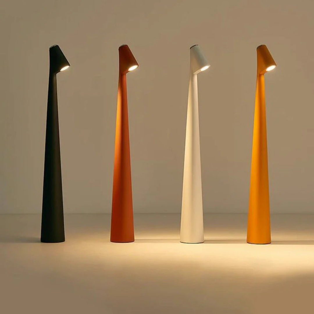 Trådløs Skandinavisk bordlampe | Minimalistisk LED