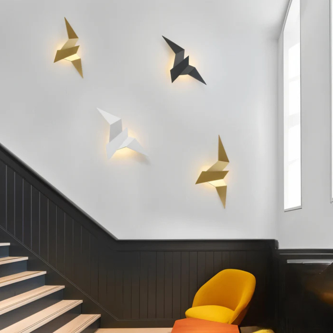 Origami Wandlamp - Unieke Wandverlichting Binnen - Luminaire