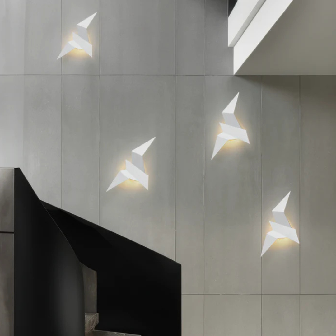 Origami Wandlamp - Unieke Wandverlichting Binnen - Luminaire