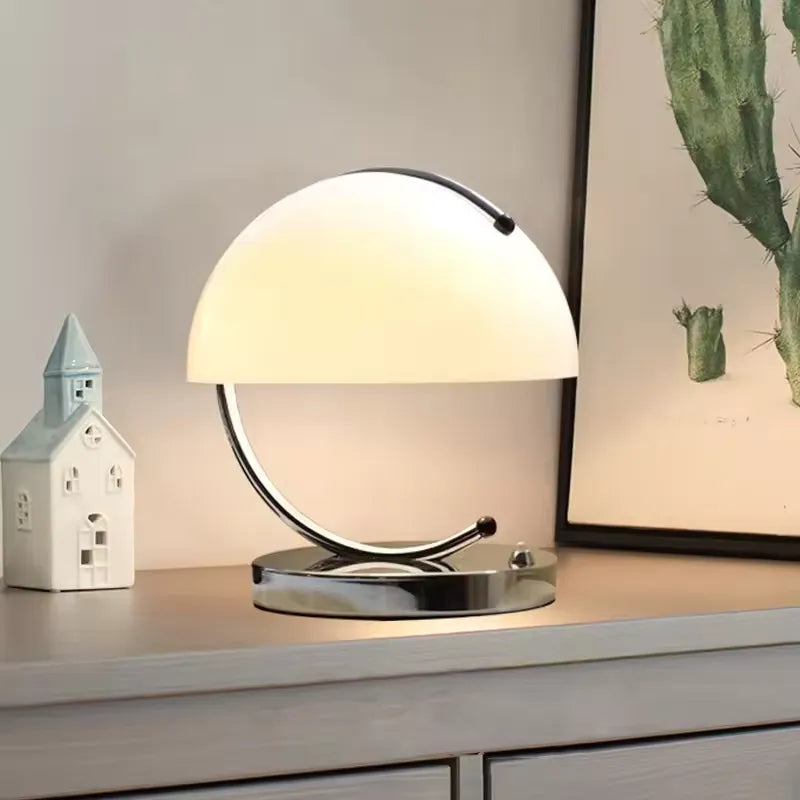 LuzNord - Lámpara de Mesa Estilo Escandinavo en Vidrio - Luminaire