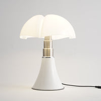 LED Bordlampe med Retro Design | Aluminium og Akryl