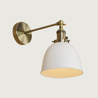 Doma: Aplique de Pared Vintage LED de Metal con Diseño de Domo - Luminaire