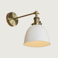 Doma: Aplique de Pared Vintage LED de Metal con Diseño de Domo - Luminaire