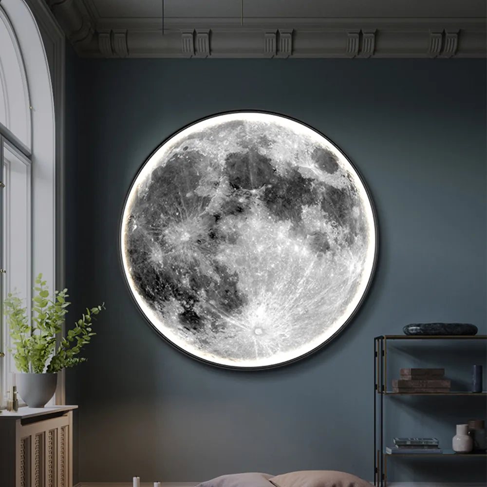 Lucéleste – Lámpara de Pared LED Luna y Tierra - Luminaire