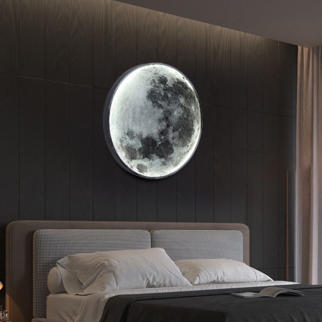 Lucéleste – Lámpara de Pared LED Luna y Tierra - Luminaire