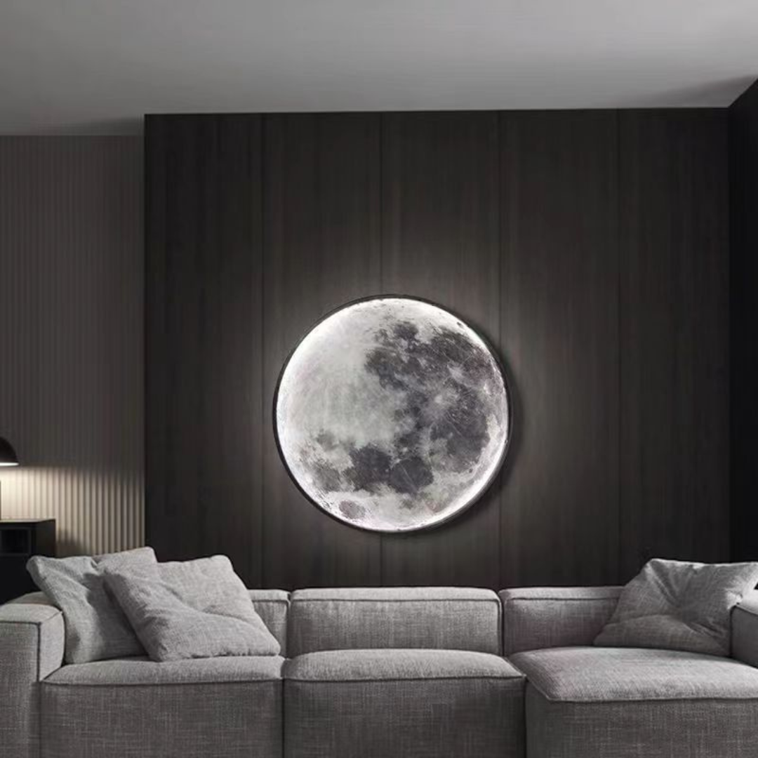Lucéleste – Lámpara de Pared LED Luna y Tierra - Luminaire