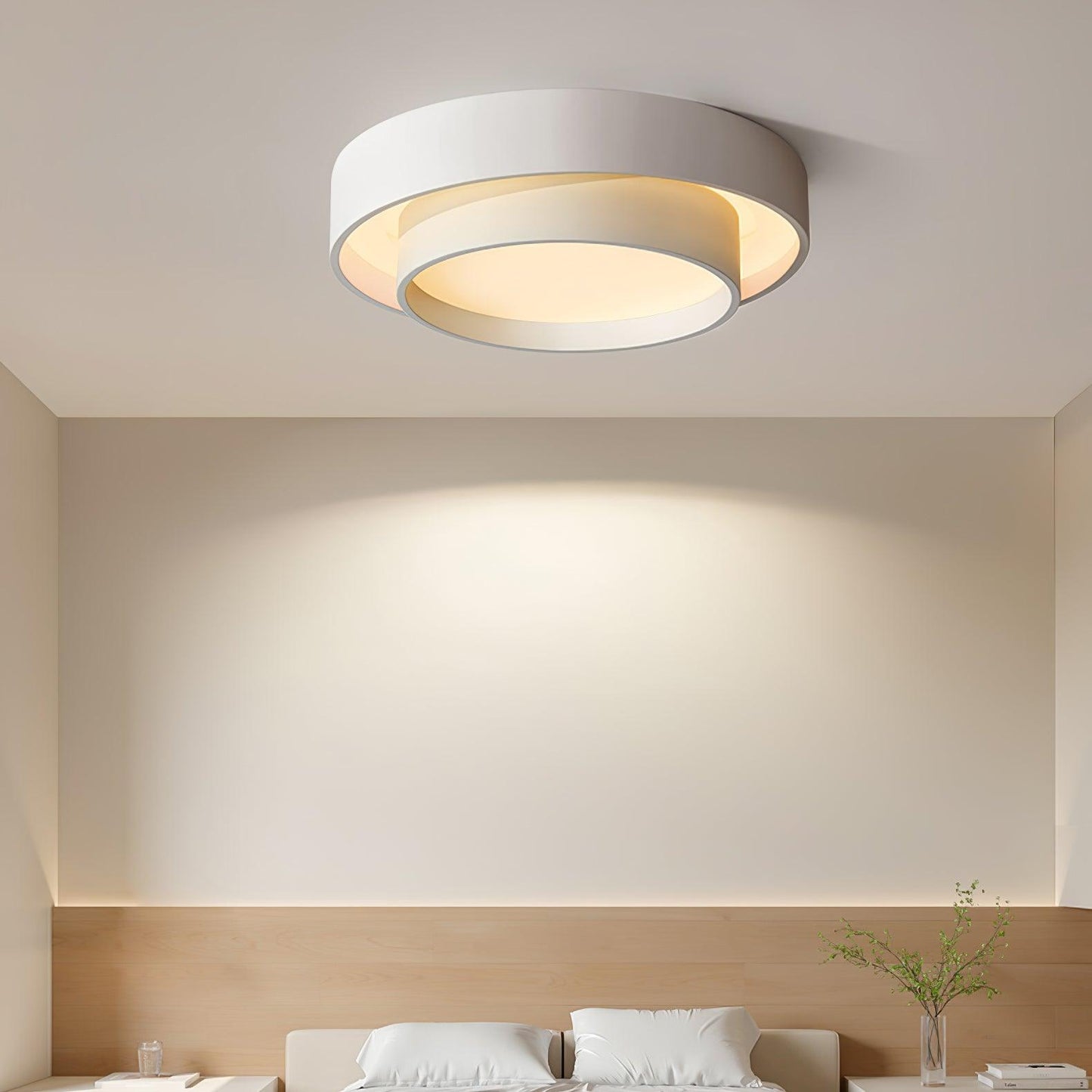 Moderne Rund Loftlampe | LED Plafond