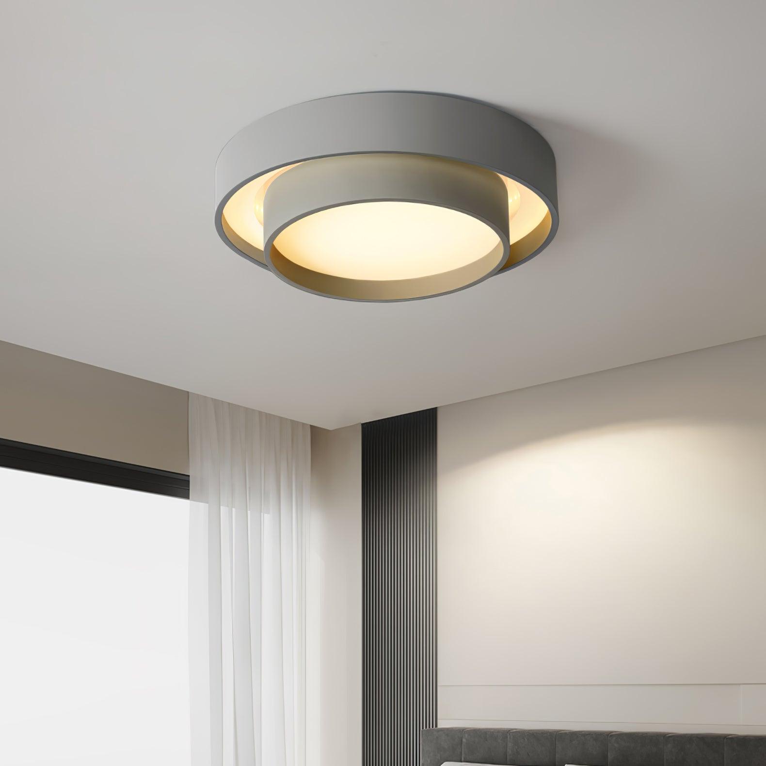 Moderne Rund Loftlampe | LED Plafond