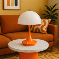 Mushroom Bordlampe | Moderne LED, Bærbar