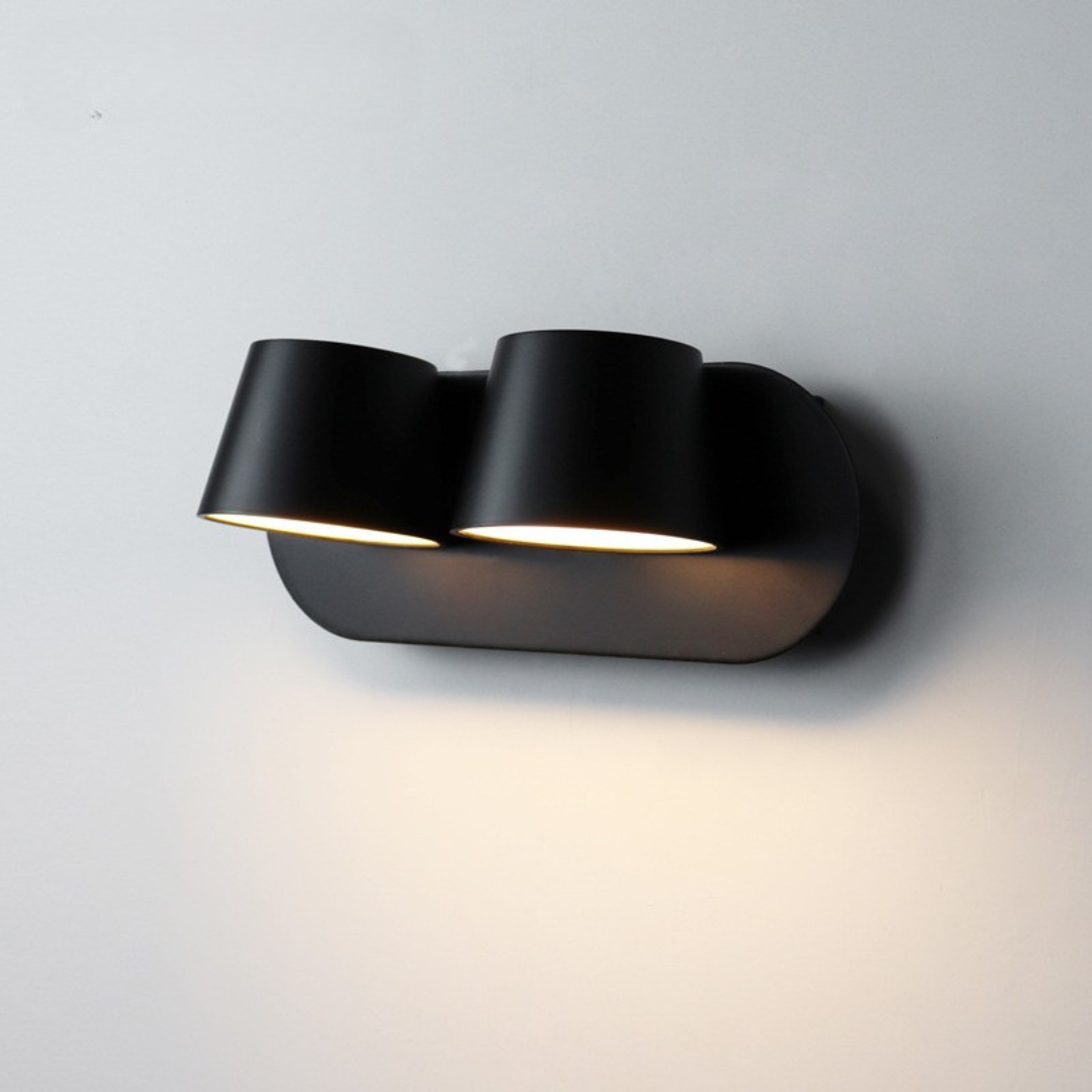 Nordisk Væglampe | Cylindrisk Metal LED Design