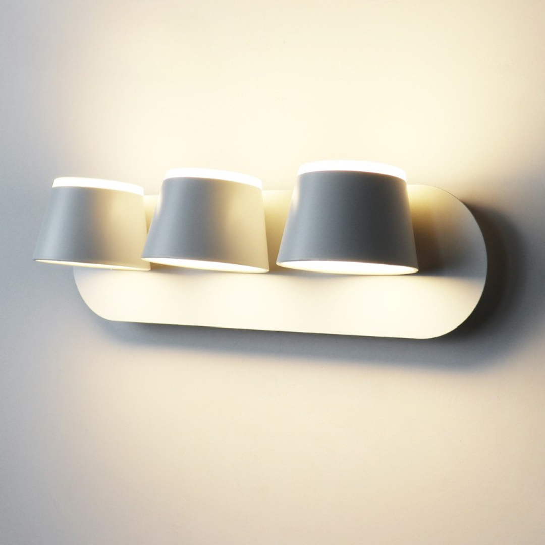 Nordisk Væglampe | Cylindrisk Metal LED Design