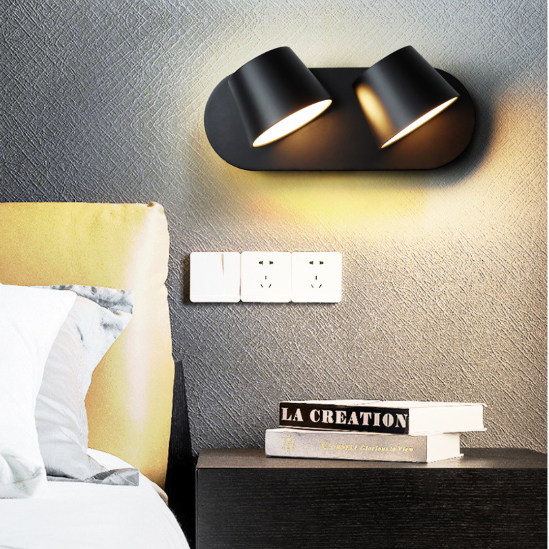 Nordisk Væglampe | Cylindrisk Metal LED Design