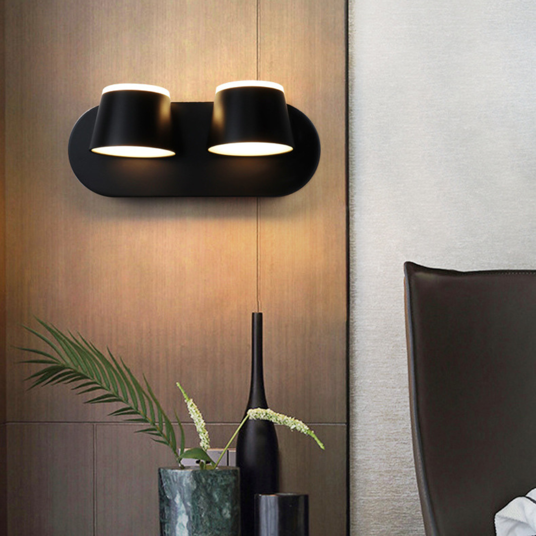 Nordisk Væglampe | Cylindrisk Metal LED Design