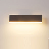 Rektangulær Drejelig LED Væglampe | Metal Design