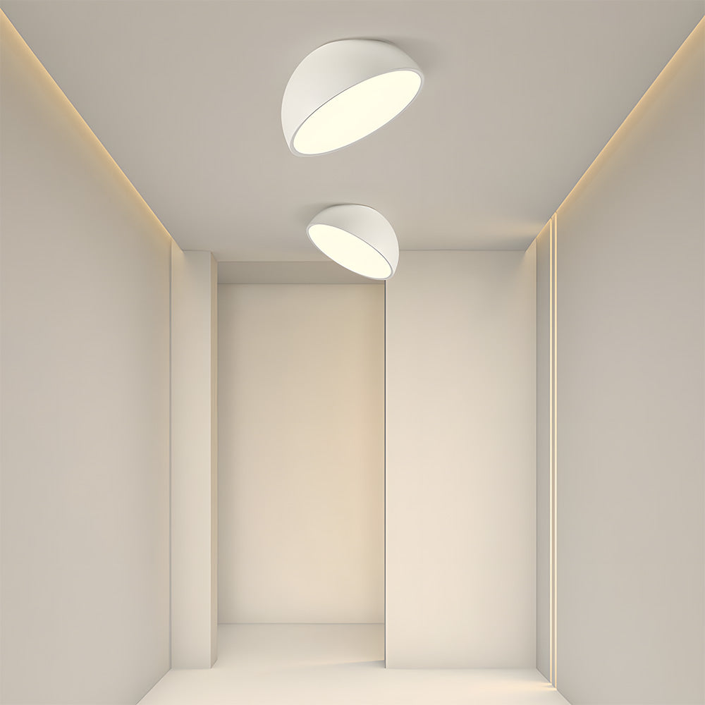 Olyra - Lámpara de Techo LED Redonda de Hierro Moderna para Sala de Estar - Diseño Elegante y Eficiencia Energética - Luminaire