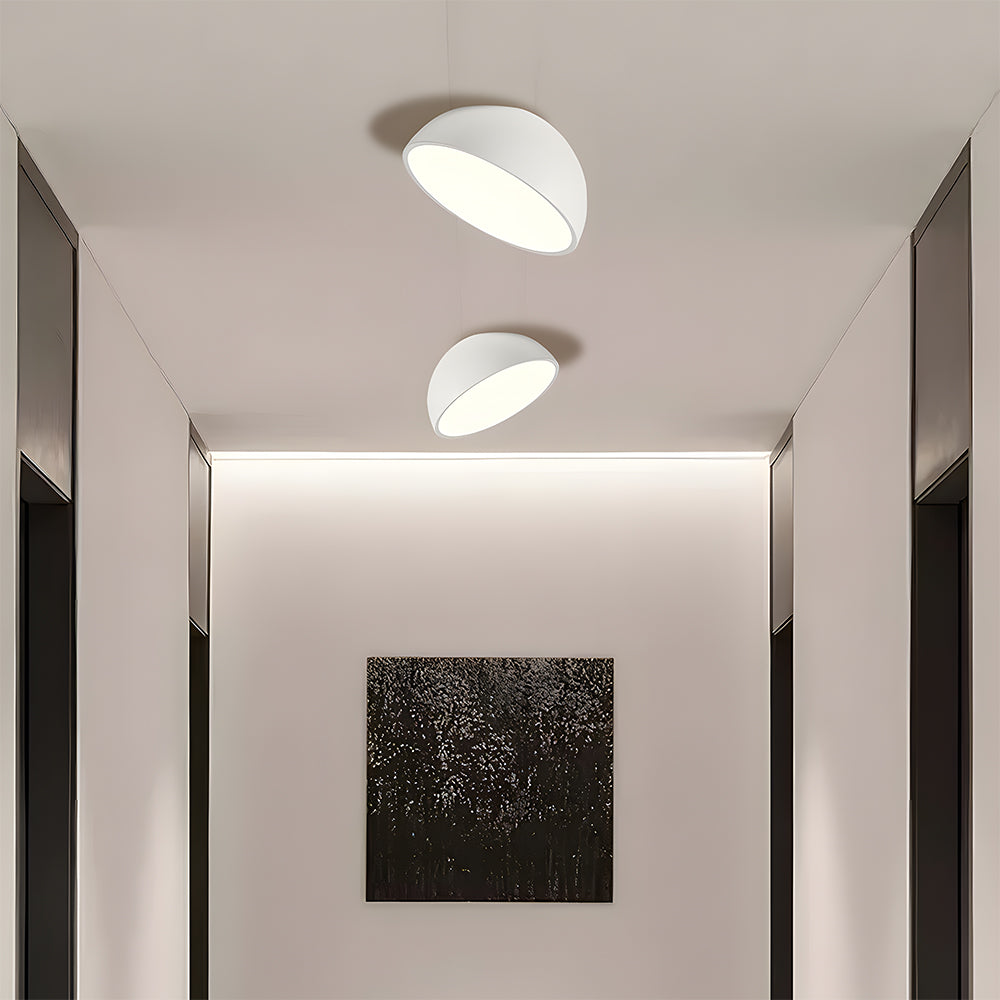 Olyra - Lámpara de Techo LED Redonda de Hierro Moderna para Sala de Estar - Diseño Elegante y Eficiencia Energética - Luminaire