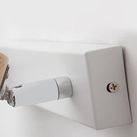 Skandinavisk Væglampe | Mat Glas og Træ Accent